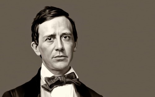 Stephen Collins Foster, 1826 – 1864, American composer, digitally optimized