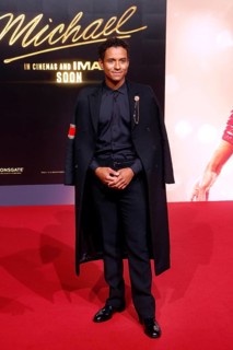 Jaafar Jackson at the world premiere of the movie Michael on Uber Platz in Berlin on 10.04.2026