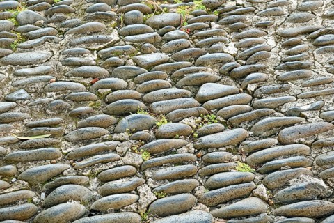 Cobblestone, pavement, cobblestones, structure, background image, Funchal, Madeira, Portugal