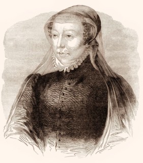 Catherine de' Medici, Catherine de Médicis, 1519-1589, Queen of France as the wife of King Henry II