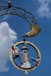Naenschild Gasthof Post, Nesselwang, Ostallgäu, Bavaria, Germany