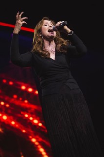 Vicky Leandros at the Schlagernacht des Jahres live on Das Original Tour in the Berlin Uber Arena