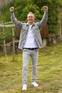 Mitch Keller at the Schlager Radio - Festival in Neuruppin at Hanger 312 on 24.05.25