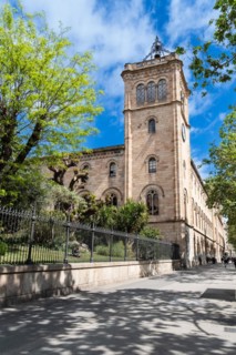 Old building of the University of Barcelona, Spain