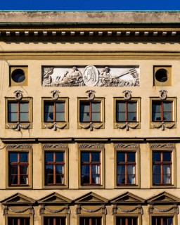 Details of the old town lanes, Krakow, Poland