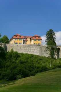 Grafeneck Castle, former hunting lodge of the Dukes of Württemberg around 1560, later summer