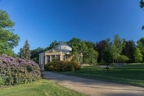 Glauberovy prameny (Franzensquelle), Frantiskovy Lazne, part of the renowned West Bohemian Spa