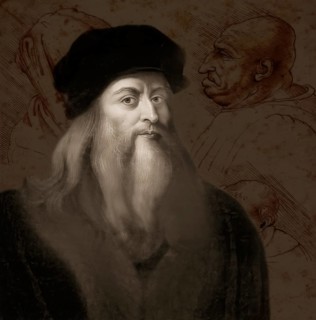 Leonardo da Vinci, 1452 - 1519, Italian painter, sculptor, architect and engineer, his painting