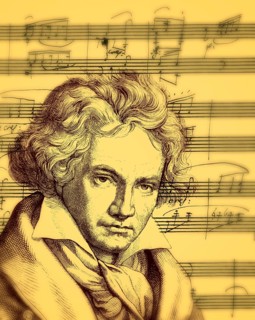 Handwritten Piano Sonata No. 12 in A? major, Op. 26, Ludwig van Beethoven, 1770 -1827, German