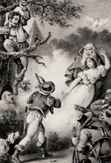 Scene from Act 3, the Romantic opera Der Freischütz by Carl Maria von Weber, 1786 - 1826, German