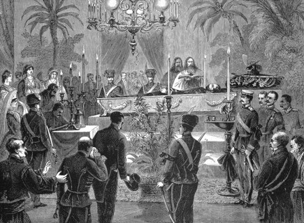 Funeral of Michael III of Serbia, Mihailo Obrenovic III, 16 September 1823, 10 June 1868, Serbian