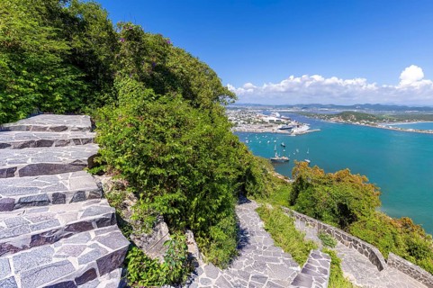 Mazatlan lookout points Mirador Del Faro and Mirador de Crystal with scenic panoramic aerial views