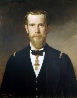 Portrait of Prince Rudolf, Crown Prince of Austria and Hungary, Rudolf Franz Karl Joseph (21 August