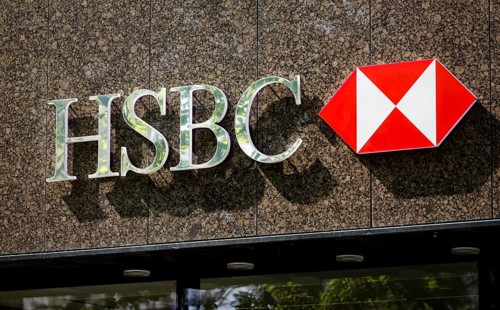 Düsseldorf, North Rhine-Westphalia, Germany - HSBC Bank