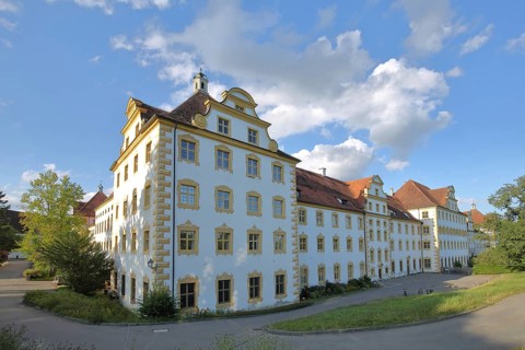 Baroque convent building, monastery, castle, Salem, Lake Constance region, Baden-Württemberg,