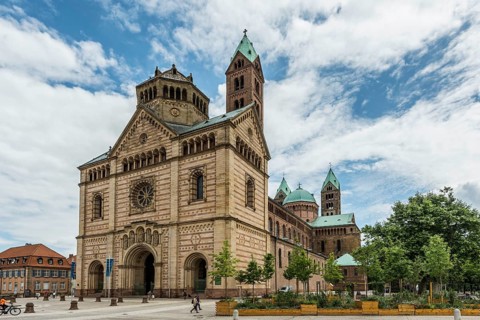 Imperial Cathedral, Cathedral of St Mary and St Stephen, UNESCO World Heritage Site, Speyer,