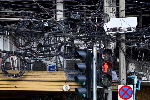 Power lines Cable clutter