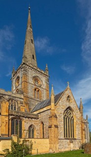 Holy Trinity Church, where William Shakespeare was baptised and buried, Stratford-upon-Avon,
