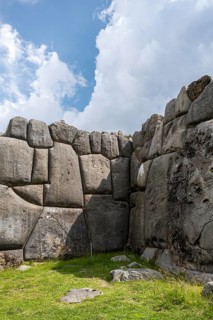 Megalithic walls of Sacsayhuaman, Sacsayhuaman, Cusco, Peru