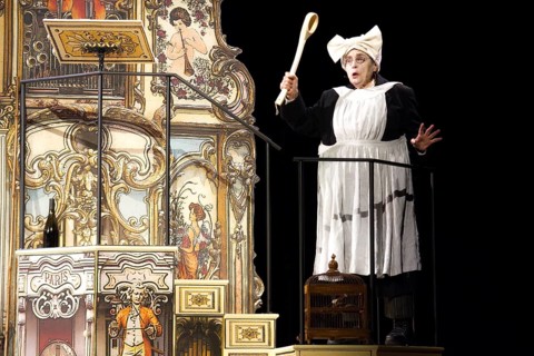 Katharina Thalbach, Wilhelm bush: Sauerkohl & Misetaten, photo rehearsal on 14.01.2026 in the