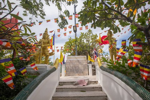 Chedi Prah Borommathat Wat Khao Sanam Chai, Hua Hin, khiri Khan, Hua Hin, Thailand