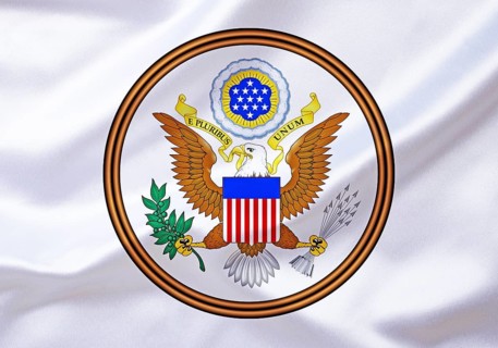 The coat of arms of the USA, Studio