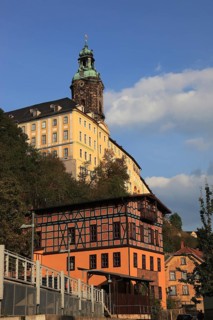 Heidecksburg Castle, the former residence of the princes of Schwarzburg-Rudolstadt, Rudolstadt,