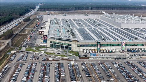 Tesla Giga Factory in Grünheide, 26/02/2024