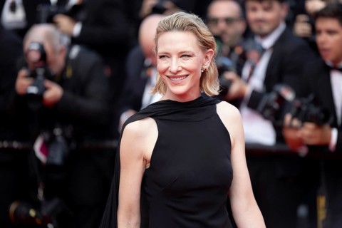 Cannes, France - 24.5.2024: Cate Blanchett on the red carpet during the Closing Ceremony at the