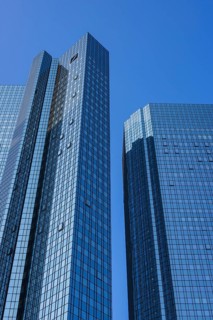 Deutsche Bank, office tower, corporate headquarters, Frankfurt am Main, Hesse, Germany