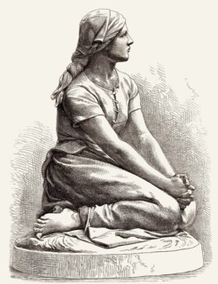 Jeanne d'Arc, die Jungfrau von Orleans oder Jeanne d'Arc, 1412-1431, französische Nationalheldin