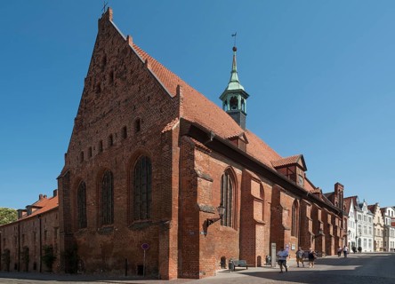 Church of the Holy Spirit, former hospital church, built in the 14th century, Wismar,