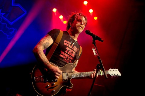 Jesse The Devil Hughes, singer of EAGLES OF DEATH METAL, live at Kesselhaus Berlin, on 10/06/2025