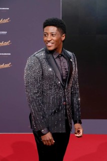 Joseph David-Jones at the world premiere of the movie Michael on Uber Platz in Berlin on 11.4.2026