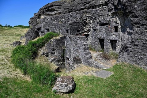 Fort de Douaumont, French fortress from the First World War, Verdun battlefield, Verdun, Grand Est