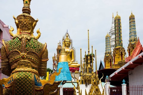 Wat Khun Chan, Thonburi, Bangkok, Thailand