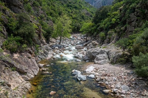 Gorges de la Spelunca, Ota, Corsica, France
