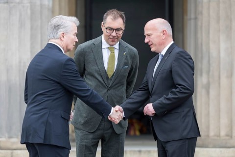 Konrad Arz von Straussenburg (German diplomat), Oleksii Makeiev (Ambassador of Ukraine) and Kai