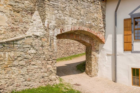 Lubovna Castle, built at the end of the 13th century. Station 9, Baroque Palais