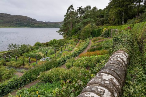 Inverewe Gardens, one of the most northerly botanical gardens in the world, founded by Osgood