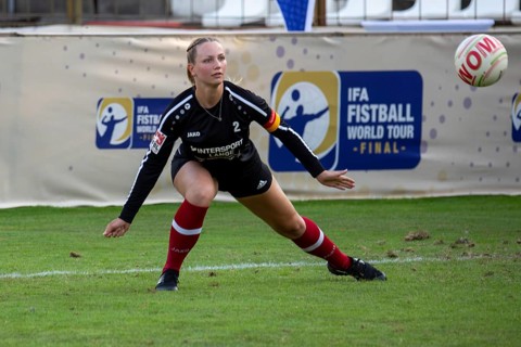 Fistball (Women) : TSV Dennach against TV Jahn Schneverdingen (IFA 2024 Fistball World Tour Finals