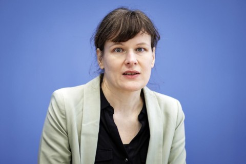 Stefanie Langkamp, Managing Director of Politics at Climate Alliance Germany, took part in a press