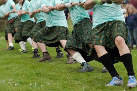 Tug of war Highland Games