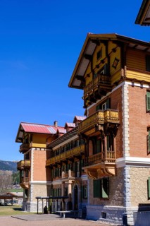 Former Grand Hotel Toblach, Toblach, Pustertal, South Tyrol, Italy