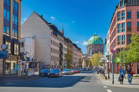 Dr.-Kurt-Schumacher-Straße in Nuremberg, Germany