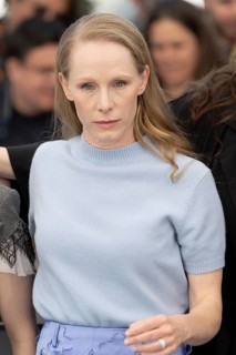 Cannes, France - 15.5.2024: Lena Urzendowsky, Susanne Wüst and Mascha Schilinski during the