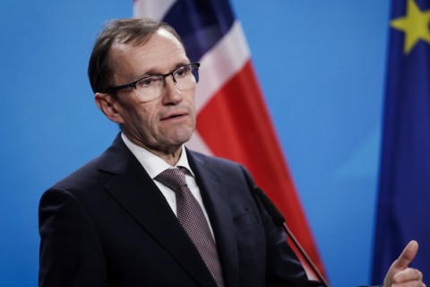 Espen Barth Eide, Minister of Foreign Affairs of the Kingdom of Norway, and Annalena Bärbock