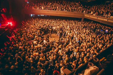 Fans of Madsen live at Heute Nacht! 20th anniversary album debut tour in Berlin's Columbiahalle on