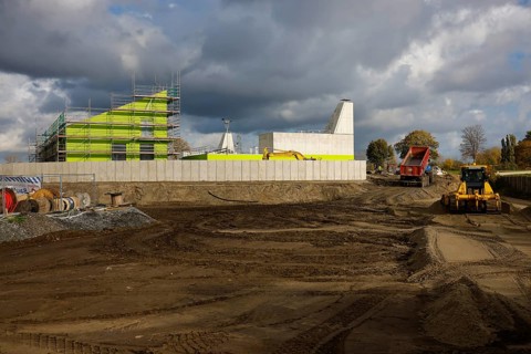 28.10.2020, Oberhausen, Ruhr area, North Rhine-Westphalia, Germany - Emscher conversion, new
