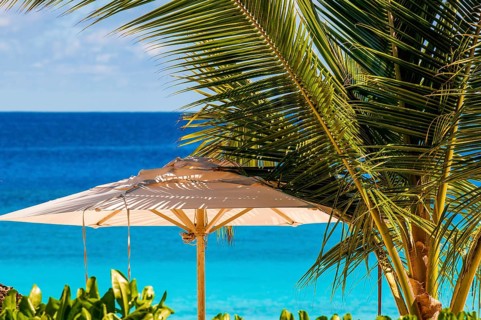 Petit Anse Beach at the Four Seasons Resort, Mahe, Republic of Seychelles, Indian Ocean